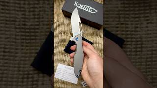 Koenig Arius Titanium Patterned Burnished M390