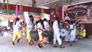 Presenting cultural dance by LVC students Torpa, Khunti. Jharkhand.