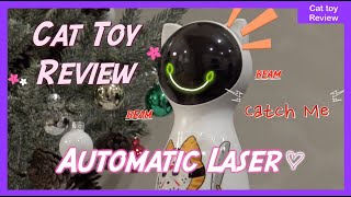 Automatic Laser Cat Toy Review by Korat Cat