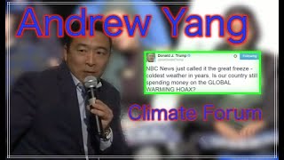 How do you deal with Climate Change Deniers?   Andrew Yang