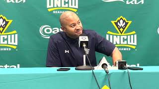 UNCW MBB Head Coach Takayo Siddle | Postgame vs Mount Olive, 11-04-23