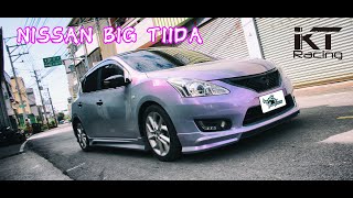 (HD)NISSAN BIG TIIDA  installed KT Racing Coilovers