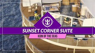 Icon of the Seas | Sunset Corner Suite (SN): Cabin Tour