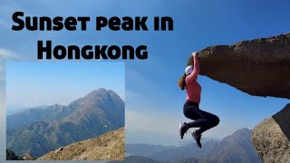 Sunset peak in Hongkong. The third highest peak in Hongkong...