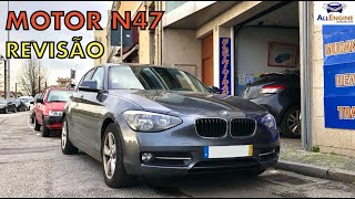 BMW 116D N47 - REVISÃO AO MOTOR