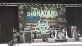 BIOHAZARD - INTRO/VENGEANCE IS MINE (Nova Rock 2012)