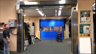 Dptec - Pharmaceutical High Speed Door   Emergency Exit 480p