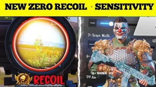 Best Zero Recoil Sensitivity For Bgmi/Pubg | Bgmi 1.8 update Sensitivity Settings | Dark Gaming