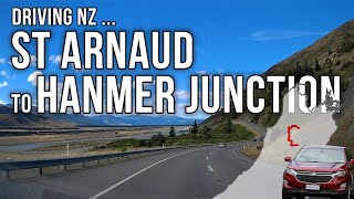 Driving New Zealand: St Arnaud to Hanmer Junction