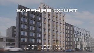 INSIDE the Modern SAPPHIRE COURT development in BIRMINGHAM | BAYONNE / ESTATES +