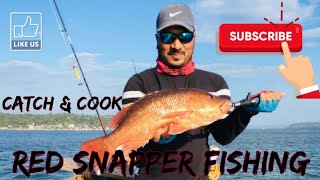 Red Snapper Fishing #Mangrove Jack #Catch & Cook #Konkan Fishing Trip #Boat Fishing