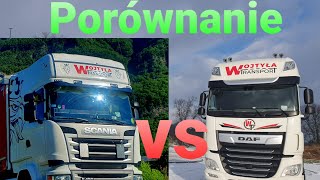 WT| Scania vs Daf | Wężykiem po autostradzie !! | Położył zestaw...