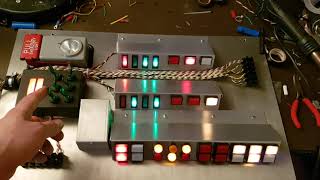 Back To The Future REAL Remote controlled Replica Overhead console test