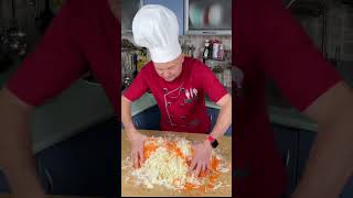 Квашеная капуста с Яблоками и Брусникой #shorts