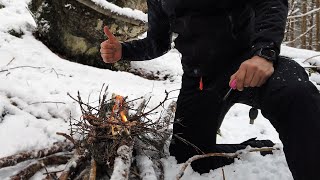 Winter Bushcraft and Survival Training 2