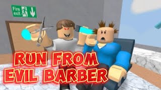 RUN FROM EVIL BARBER! 💈 Full Gameplay Roblox