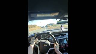 Cruising the hills of Malibu California in my new 2013 Camaro