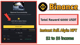 Binance Alpin NFT Collect Alpin Token||  Charge Your Alpine Race Collectibles at the PowerStation||