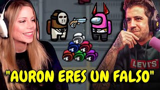 Biyin le llama falso a Auron y este le dá de baja en AmongUs😂 @auronshorts