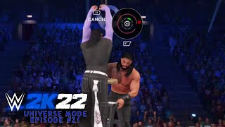 WWE 2K22 Universe Mode - Episode 21: Championship vs. Career