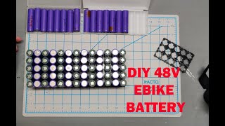 DIY 48V EBIKE BATTERY - PART 1