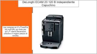 DeLonghi ECAM 23.120.B - Cafetera (Independiente, Negro, Botones, Granos de café, De café m