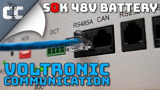 SOK SK48v100: Voltronic (MPP/EG4/SunGold) Communications Setup