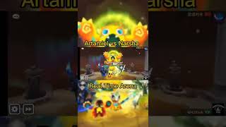 Artamiel vs Narsha in RTA #short #summonerwar