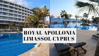 Royal Apollonia, Limassol, Cyprus, Lunch and a look around this 5 star hotel