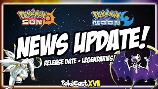 Pokémon Sun & Moon News Update: Legendaries - Solgaleo and Lunala!