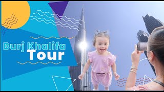 Burj Khalifa Tour for the first time! #atthetop #vlog30 #buhayofw #buhayofwdubai #baby