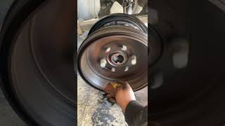 Rear brake drum grinding #automobile #diesel #engineblock #enginepart #mechanic #shortblock