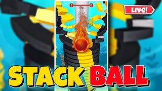 stack ball 🏀 3d game live part 19 3580 in 4000  #shorts #stackball #shortfeed