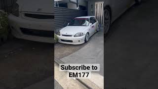 JDM Car Spotting - Honda Civic EK9 Type R Track Car