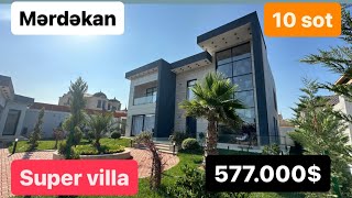 MƏRDƏKANDA MƏRKƏZƏ YAXIN 10 SOTDA YENİ SUPER VİLLA #emlak #merdekan #realestate