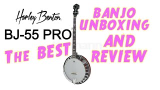 Unboxing Harley Benton 55 Pro Banjo and Review!  BEST VIDEO!