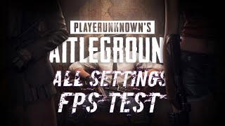 R5 3600 - RX 5500XT | PUBG: BATTLGROUNDS | All Settings FPS Test