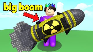 I Build a NUKE Factory To Make BIG NUKES in Roblox