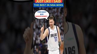 LUKA DONCIC THE BEST BEAT TIMBERCHUMPS LIKE👉 I SAID👈 SOME YT💩 FOR BRAINS COMMENTS MY VID, MINN IN 5