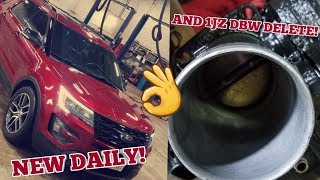 1JZ DRIVE BY WIRE DELETE INSTALL AND MY NEW DAILY! (FRS 1JZ SWAP SERIES)