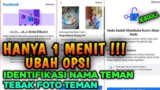 Hanya 1 menit‼️ cara ubah opsi UTP menjadi Tebak foto teman di akun FB terkunci sesi baru 2021