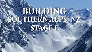 Geology of the Southern Alps, New Zealand, Part 3. Building of the mountains, Stage 1. Rangitata