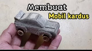 Membuat Mobil Kardus #diy #kardusbekas #handmade