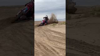 Paul putting in strait motos at the dunes #sendit #motocross #senditfridays