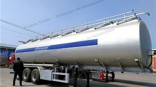 38000L - 60000L oil petrol fuel tanker trailer for sale