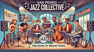 San Pedro Jazz Collective Rehearsal: Jamming to “Treasure” by Bruno Mars 🎷🎸🎤