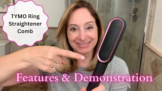 Check Out Features & Demonstration Of TYMO Ring Straightener Comb