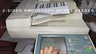 2-Sided Photocopy of the Feeder (ADF) || Canon imageRUNNER Series