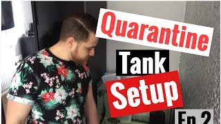 Quarantine Tank Setup Episode 2