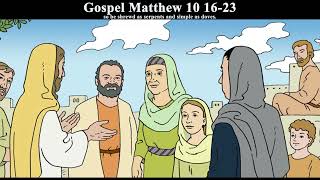 Reflection for Children | Gospel Matthew 10 16-23 | 12 July 2024